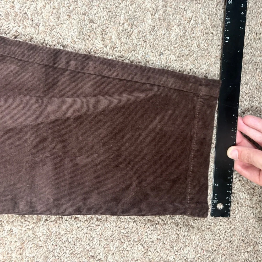 Banana‎ Republic Mens Travel Straight Corduroy Pants Brown 29x30 NEW
